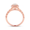 Thumbnail Image 2 of Previously Owned Diamond Engagement Ring 1/3 ct tw Round-cut 10K Rose Gold