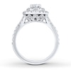 Thumbnail Image 2 of Previously Owned Neil Lane Diamond Engagement Ring 1-5/8 ct tw Oval & Round-cut 14K White Gold - Size 4.5