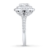 Thumbnail Image 3 of Previously Owned Neil Lane Diamond Engagement Ring 1-5/8 ct tw Oval & Round-cut 14K White Gold - Size 4.5