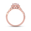 Thumbnail Image 3 of Previously Owned Neil Lane Morganite Engagement Ring 3/4 ct tw Diamonds 14K Gold Size 9.5