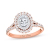 Thumbnail Image 1 of Previously Owned Neil Lane Engagement Ring 1 ct tw Oval & Round-cut Diamonds 14K Two-Tone Gold - Size 9.5