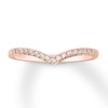 Thumbnail Image 1 of Previously Owned Diamond Anniversary Band 1/10 ct tw Round-cut 10K Rose Gold - Size 4