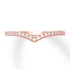 Thumbnail Image 4 of Previously Owned Diamond Anniversary Band 1/10 ct tw Round-cut 10K Rose Gold - Size 4