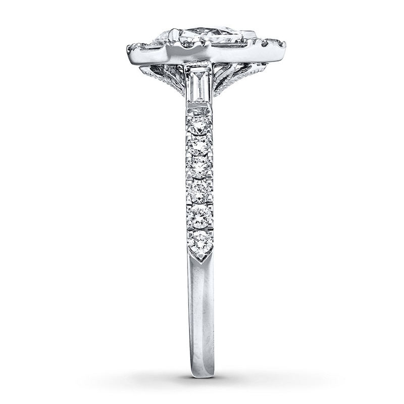 Main Image 3 of Previously Owned Neil Lane Engagement Ring 1-1/4 ct tw Diamonds 14K White Gold Size 4.25