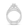 Previously Owned Diamond Bridal Set 1-1/3 ct tw Princess & Round 14K White Gold