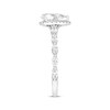 Previously Owned Neil Lane Premiere Diamond Engagement Ring 1-1/2 ct tw Pear, Marquise & Round -cut 14K White Gold