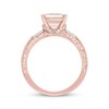 Thumbnail Image 2 of Previously Owned Neil Lane Morganite Engagement Ring 3/8 ct tw Round-cut Diamonds 14K Rose Gold - Size 5