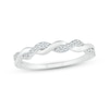 Thumbnail Image 1 of Previously Owned Diamond Anniversary Band 1/10 ct tw Round-cut 10K White Gold