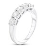 Thumbnail Image 2 of Previously Owned Diamond Anniversary Ring 1/2 ct tw Round-cut 10K White Gold
