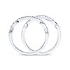 Previously Owned Diamond Wedding Bands 3/8 ct tw Round-cut 14K White Gold