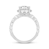Thumbnail Image 2 of Previously Owned Neil Lane Diamond Engagement Ring 1-1/3 ct tw Cushion & Round-cut 14K White Gold - Size 5