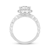 Thumbnail Image 3 of Previously Owned Neil Lane Diamond Engagement Ring 1-1/3 ct tw Cushion & Round-cut 14K White Gold Size 5