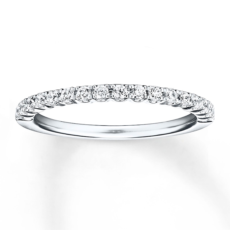 Previously Owned Diamond Wedding Band 1/4 ct tw 14K White Gold