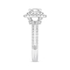 Thumbnail Image 2 of Previously Owned Neil Lane Diamond Engagement Ring 1-3/4 ct tw Oval & Round-cut 14K White Gold