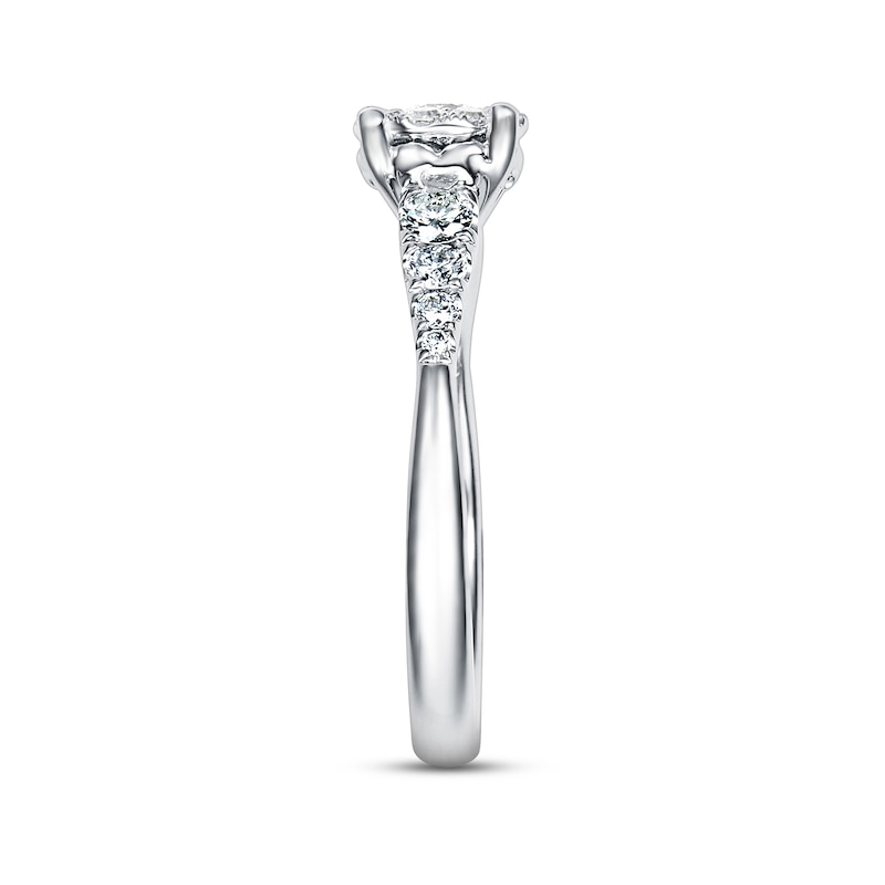 Main Image 2 of Previously Owned Diamond Engagement Ring 5/8 ct tw 14K White Gold
