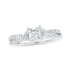 Thumbnail Image 1 of Previously Owned Princess-cut Diamond Engagement Ring 1 ct tw 14K White Gold