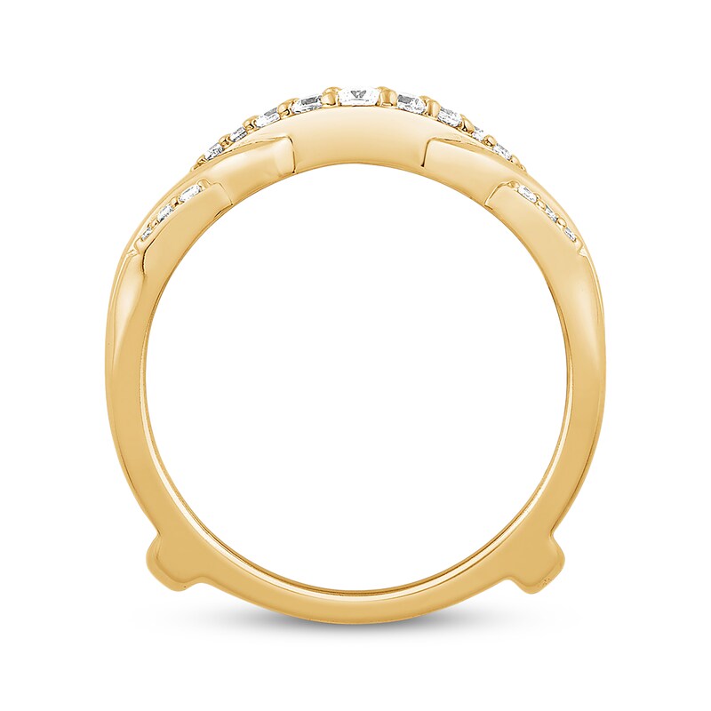 Main Image 3 of Previously Owned Diamond Enhancer Ring 1/3 ct tw Round-cut 14K Yellow Gold