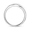 Thumbnail Image 2 of Previously Owned Men's Wedding Ring Diamond Accents 10K White Gold