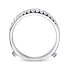 Thumbnail Image 2 of Previously Owned Diamond Enhancer Ring 1/2 ct tw Round-cut 14K White Gold