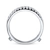 Thumbnail Image 2 of Previously Owned Diamond Enhancer Ring 1/2 ct tw Round-cut 14K White Gold