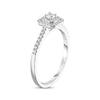 Previously Owned Adrianna Papell Diamond Engagement Ring 1/4 ct tw Round-cut 14K White Gold