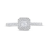 Previously Owned Adrianna Papell Diamond Engagement Ring 1/4 ct tw Round-cut 14K White Gold