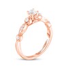 Previously Owned Adrianna Papell Diamond Engagement Ring 3/8 ct tw 14K Rose Gold