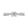 Previously Owned Hallmark Diamonds Engagement Ring 3/8 ct tw Round-cut 10K White Gold