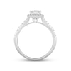 Thumbnail Image 2 of Previously Owned Diamond Engagement Ring 1/2 ct tw Round-cut 10K White Gold