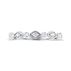 Thumbnail Image 2 of Previously Owned Adrianna Papell Diamond Anniversary Band 1/3 ct tw 14K White Gold