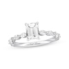 Previously Owned Neil Lane Premiere Emerald-cut Diamond Engagement Ring 1-3/8 ct tw 14K Gold