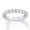 Thumbnail Image 1 of Previously Owned THE LEO Wedding Band 7/8 ct tw Round-cut Diamonds Platinum