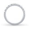 Thumbnail Image 2 of Previously Owned THE LEO Wedding Band 7/8 ct tw Round-cut Diamonds Platinum