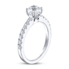 Thumbnail Image 2 of Previously Owned THE LEO Diamond Engagement Ring 1-1/8 ct tw Round-cut 14K White Gold