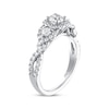 Thumbnail Image 2 of Previously Owned THE LEO Diamond Three-Stone Engagement Ring 1 ct tw Round-cut 14K White Gold