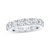 Thumbnail Image 1 of Previously Owned THE LEO Diamond Anniversary Ring 2 ct tw Round-cut 14K White Gold