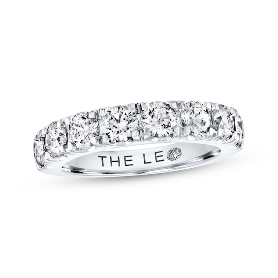 Previously Owned THE LEO Diamond Anniversary Ring 2 ct tw Round-cut 14K White Gold