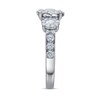 Thumbnail Image 2 of Previously Owned Diamond Engagement Ring 1-1/2 ct tw Round-Cut 14K White Gold
