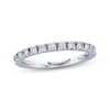 Thumbnail Image 1 of Previously Owned Diamond Anniversary Band 1/2 ct tw Round-cut 14K White Gold - Size 4.5