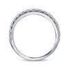 Thumbnail Image 3 of Previously Owned Diamond Anniversary Band 1/2 ct tw Round-cut 14K White Gold - Size 4.5