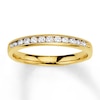 Thumbnail Image 1 of Previously Owned Diamond Anniversary Band 1/4 ct tw Round-cut 10K Yellow Gold Size 4.25