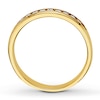 Thumbnail Image 2 of Previously Owned Diamond Anniversary Band 1/4 ct tw Round-cut 10K Yellow Gold Size 4.25