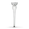 Thumbnail Image 3 of Previously Owned Promise Ring 1/6 ct tw 14K White Gold Size 4.75