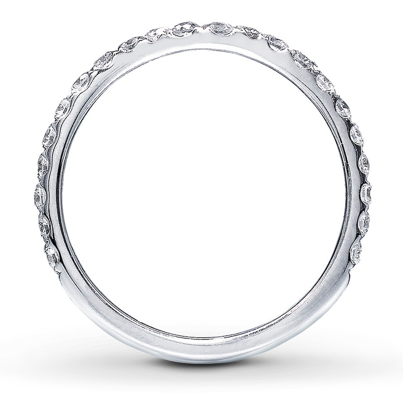 Main Image 2 of Previously Owned Neil Lane Diamond Wedding Band 3/8 ct tw 14K White Gold Size 4