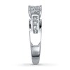 Thumbnail Image 3 of Previously Owned Ring 1 ct tw Princess-cut Diamonds 14K White Gold - Size 4.5