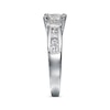 Previously Owned Diamond Engagement Ring 1-1/4 ct tw Princess & Round-cut 14K White Gold