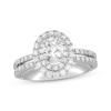 Thumbnail Image 0 of Previously Owned Neil Lane Diamond Engagement Ring 1-3/4 ct tw Oval 14K White Gold - Size 4.5