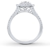Thumbnail Image 2 of Previously Owned Neil Lane Diamond Engagement Ring 1-3/4 ct tw Princess & Round-cut 14K White Gold - Size 4.5