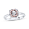 Thumbnail Image 1 of Previously Owned Diamond Ring 1/5 ct tw Round-cut Sterling Silver/10K Gold - Size 9.25