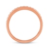 Previously Owned THE LEO Diamond Wedding Band 1/4 ct tw Round-cut 14K Rose Gold